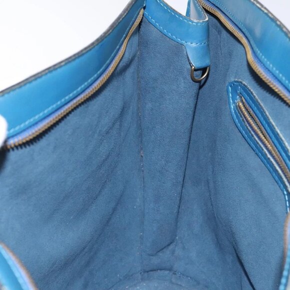 LOUIS VUITTON Epi Saint Jacques Shopping Shoulder Bag Blue M52275 LV Auth 121598 - Picture 11 of 16